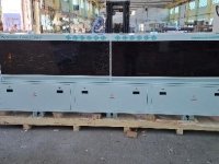 20-09-509 Kraštų užklijavimo staklės WOODLAND MACHINERY (su lankstų gręžimo