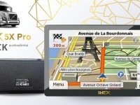 2019 metų NAUJAUSIAS GPS navigacijos modelis IHEX 5X Pro, 5" ekranas, navig