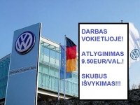 DARBAS VW CENTRE VOKIETIJOJE