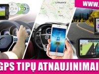 GPS NAVIGACIJOS ŽEMĖLAPIŲ ATNAUJINIMAS, ĮDIEGIMAS NUO 10 EUR