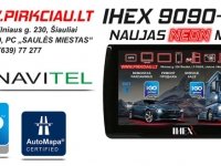 IHEX-9090 PRO NAVIGACINĖ SISTEMA AUTO / TRUCK / GPS