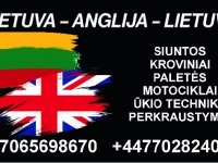 ***LIETUVA ANGLIJA, VEŽAM SIUNTAS, PERKRAUSTOM GERA KAINA +37065698670  *Iš