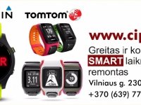TomTom / Garmin / įvairių SMART laikrodžių remontas / taisykla / paslaugos