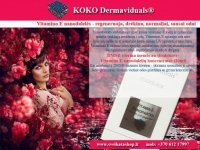 Vitamino E nanodalelės dermaviduals kosmetika, Vokietija - AKCIJA